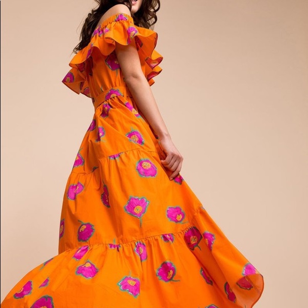La Double J Tiered Maxi Dress